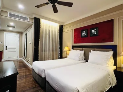 Habitación Superior con 2 camas individuales — Hotel du Monde